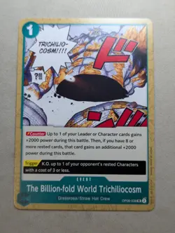 The Billion-fold World Trichiliocosm OP06-038 UC Wings of Captain - ONE PIECE - Image 1