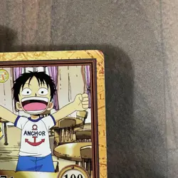 One piece card (USA-DPP) Hyper Battle Carddass Luffy C04 - Image 4