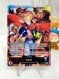 Lucy OP15-002 L (Alt Art) - Adventure on Kami's Island One Piece Card NM/M - Image 1
