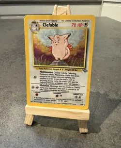 Clefable 1/64 Jungle Set Holo Rare Vintage WOTC Pokemon Card 1999 - Image 1