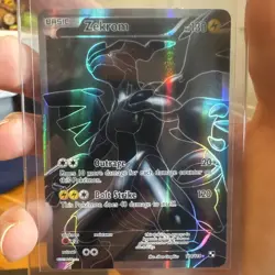 Pokemon TCG Zekrom Black White Holo Full Art Ultra Rare Card 114/114 NM - Image 1