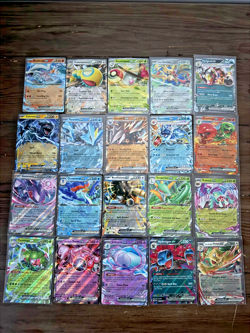 50xPokemon Card Bundle-Guaranteed 1 Double Rare EX/5 Holo/Reverse Holo Rares - Image 2