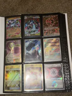 Pokemon TCG Card Lot Album - Charizard, Zapdos, Holo, EX, Promo, Vintage - Image 1