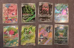 Pokemon Full Art Lot Of 8 Cards - Image 1
