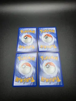 Poke Pad Reverse Holo 081/088 X4 Playset Perfect Order Pokemon Trainer Cards - Image 2