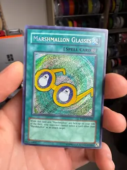 PP01-EN004 Marshmallon Glasses Secret Rare Unlimited Edition NM Yugioh Card - Image 1