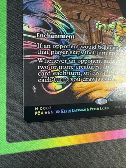 MTG - Trouble in Pairs (Borderless) Teenage Mutant Ninja Turtles Foil - Image 5