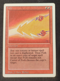 MTG Fork REVISED!!! MP!! CLEAN!!! Magic the Gathering!!! - Image 1