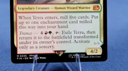 Terra, Magical Adept / Esper Terra | Final Fantasy (FIN) | M 0245 | NM, MTG - Image 3