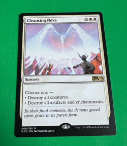 MTG - Cleansing Nova - Core Set 2019 - Image 1