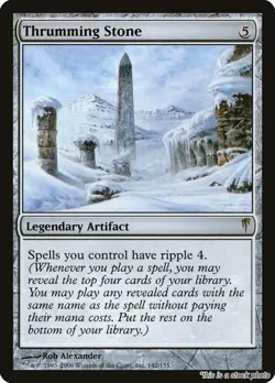 Thrumming Stone [CSP - 142] - LP TCG MTG - Image 1