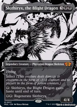 Skithiryx, the Blight Dragon [MUL - 17] - NM TCG MTG - Image 1