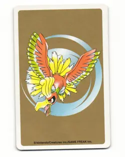 Flareon No. 136 8 Of Clubs 1999 Pokemon Poker Card Japanese LP - Image 2