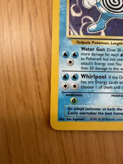 Pokemon Poliwrath Base Set 2 Holo Rare 15/130 - Image 4