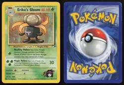 Erika's Gloom 45/132 Unlimited Uncommon Gym Heroes Pokemon English MP - Image 3