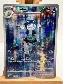 Pokemon TCG - S&V 151 - 176/165 Poliwhirl - Illustration Rare - NM/M - Image 1