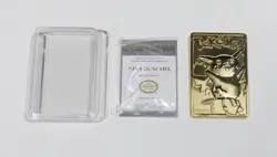 Pikachu Poliwhirl 1999 Pokemon 23K Gold-Plated Burger King Trading Card Case COA - Image 2