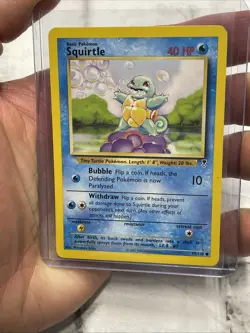 Squirtle Base Set 95/110 Pokemon WOTC LEGENDARY COLLECTION Pokemon Vintage LP+ - Image 1