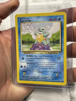 Squirtle Base Set 95/110 Pokemon WOTC LEGENDARY COLLECTION Pokemon Vintage LP+ - Image 2