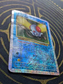 Tentacool 96/110 Legendary Collection Reverse Holo Damaged Pokemon Card - Image 3