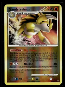 Sandslash 42/147 Supreme Victors Reverse Holo Rare Pokemon - Image 1