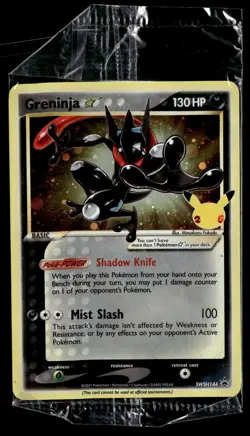Greninja Star SWSH144 SWSH Black Star Promo Pokemon - Image 1