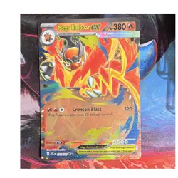 Pokemon Mega Emboar EX Holo Crimson Blast 031/217 Stage 2 Fire 380 HP 320 - Image 1