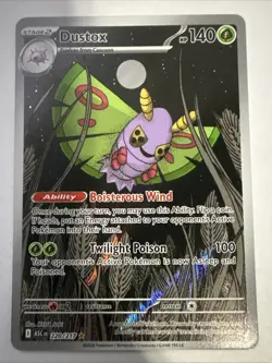 Pokemon TCG Dustox 220/217 Illustration Rare Ascended Heroes Near Mint - Image 1