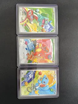 Pokemon First Partner Illustration Collection Gen 1 Starters | New - Image 1
