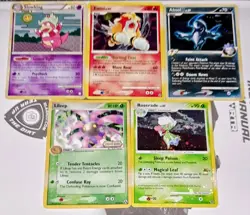 Pokemon Card Lot 2007 Secret Wonders Holo Cards Lot Of 5 - Image 1
