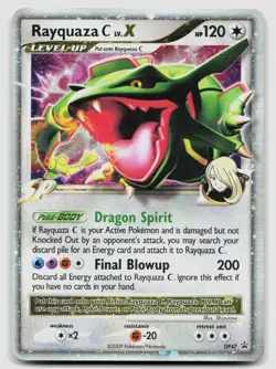 Rayquaza C LV.X DP47 Diamond and Pearl Promos Holo Pokemon HP - Image 1