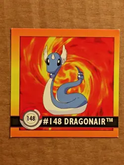 Pokemon 1999 Artbox Series 1 Stickers Dragonair 148. - Image 1