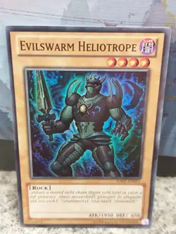 1st Edition Evilswarm Castor - HA07-EN048 - Super Rare Yugioh! Holo Foil Nice! - Image 1