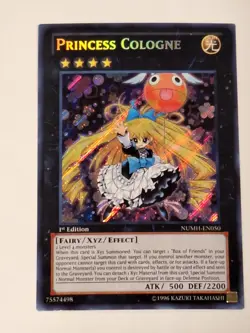 Princess Cologne NUMH-EN050 Secret Rare YuGiOh! Holo Foil Nice! - Image 1