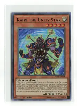 KAIKI THE UNITY STAR BLRR-EN038 1ST EDITION ULTRA RARE YUGIOH TCG LP - Image 1