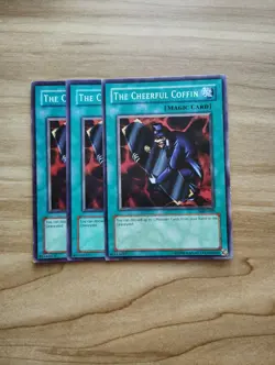Yu-Gi-Oh! - The Cheerful Coffin 3X - Full Playset - Image 1