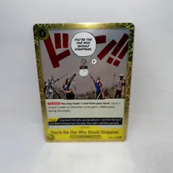 You're the One Who Should Disappear OP06-115 Wings of the Captain One Piece Foil - Image 1