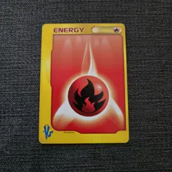 Japanese Fire Energy VS Series Near MINT Pokemon Card WOTC Vintage E Reader NM - Image 1