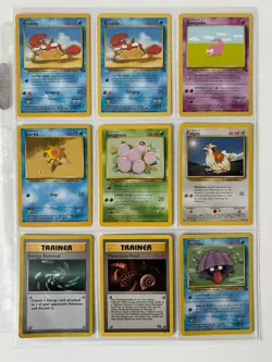 Vintage Lot 75 Pokemon Cards 1999 - Excellent/Near Mint - Uncommon & Commons - Image 5