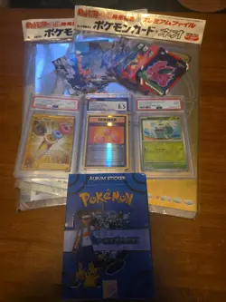 Pokemon Card NEO Premium File Sealed GENESIS FOLDER BINDER bundle - Image 2