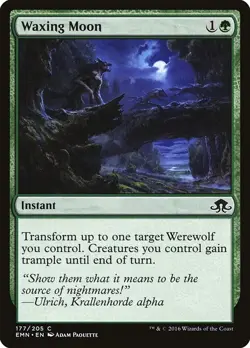[MTG] Waxing Moon (177) (EMN) LP-HP - Image 1