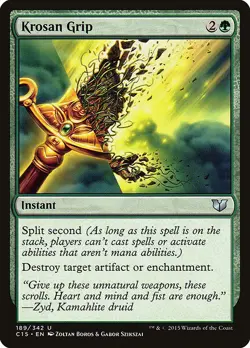 [MTG] Krosan Grip (189) (C15) LP-HP - Image 1