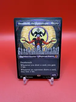 MTG Sheoldred, the Apocalypse 290 Showcase Dominaria United NM - Image 1