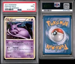 Espeon Holo Call of Legends PSA 9 4/95 Graded Pokemon Card TCG - Image 3
