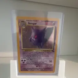 Pokemon Gengar 5/62 Fossil Holo Rare Card 1999 The Pokemon Company English - Image 1