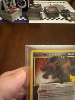 2007 Pokemon Pop Series 5 #17 Umbreon Gold Star - Image 2