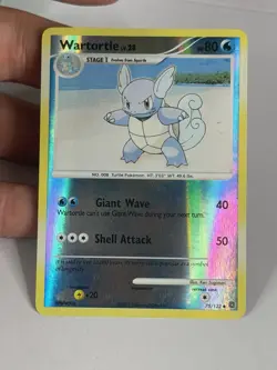 Wartortle Uncommon Reverse Holo Secret Wonders 75/132 NM Pokemon TCG - Image 1