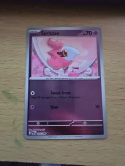 SPRITZEE 035/088 POKEMON PERFECT ORDER ME03 REVERSE HOLO - Image 1