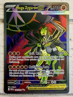 POKEMON TCG Me: Mega Zygarde EX #104/088! ULTRA RARE FULL ART HOLO NM/MINT!! - Image 1