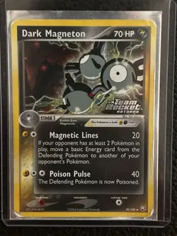 Pokemon Dark Magneton 39/109 EX Team Rocket Returns Nintendo Pokemon TCG - Image 1